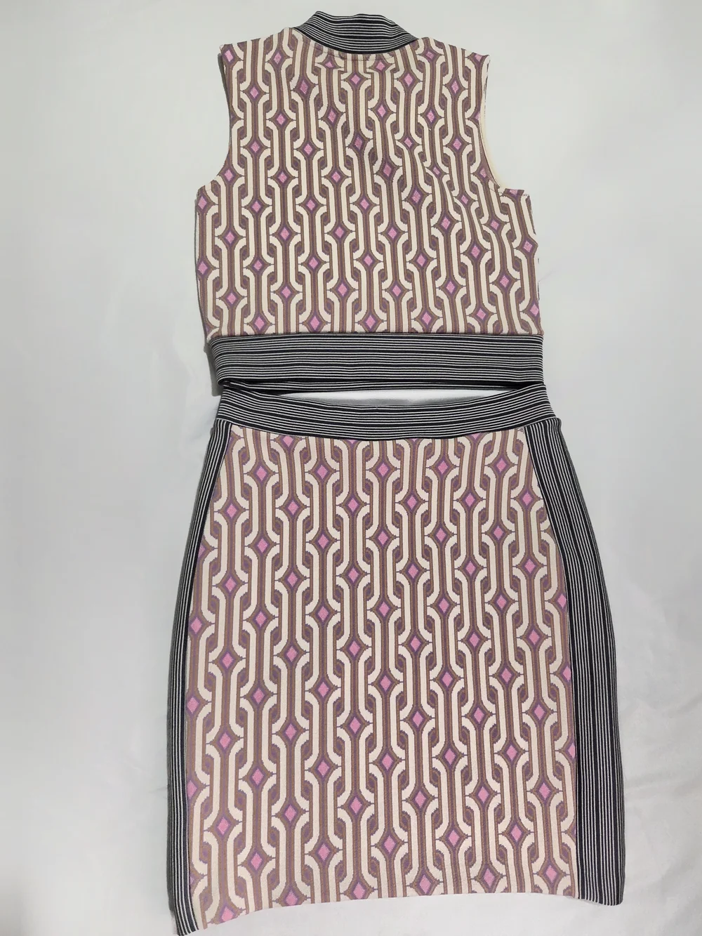 H&M Matching Knit Vest Top & Skirt Set